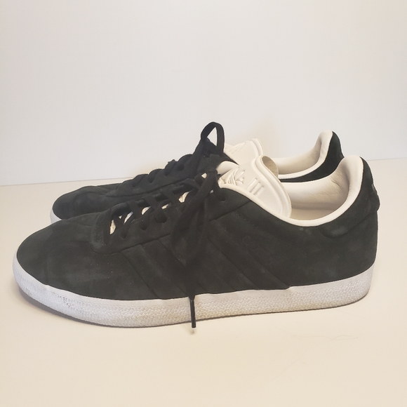 adidas Other - Adidas Black Suede Tennis Shoes Size 10